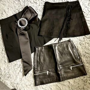 ZARA MINI SKIRTS get All 3. Two size S and one M. (Zara runs small)